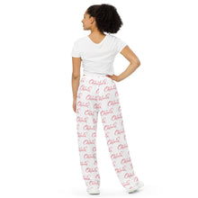 Load image into Gallery viewer, All-over print unisex wide-leg pants