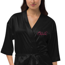 Load image into Gallery viewer, Satin robe